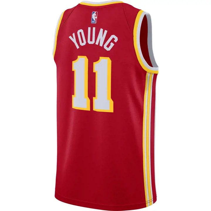 MAILLOT HAWKS NBA ICON SWINGMAN Trae Young rouge