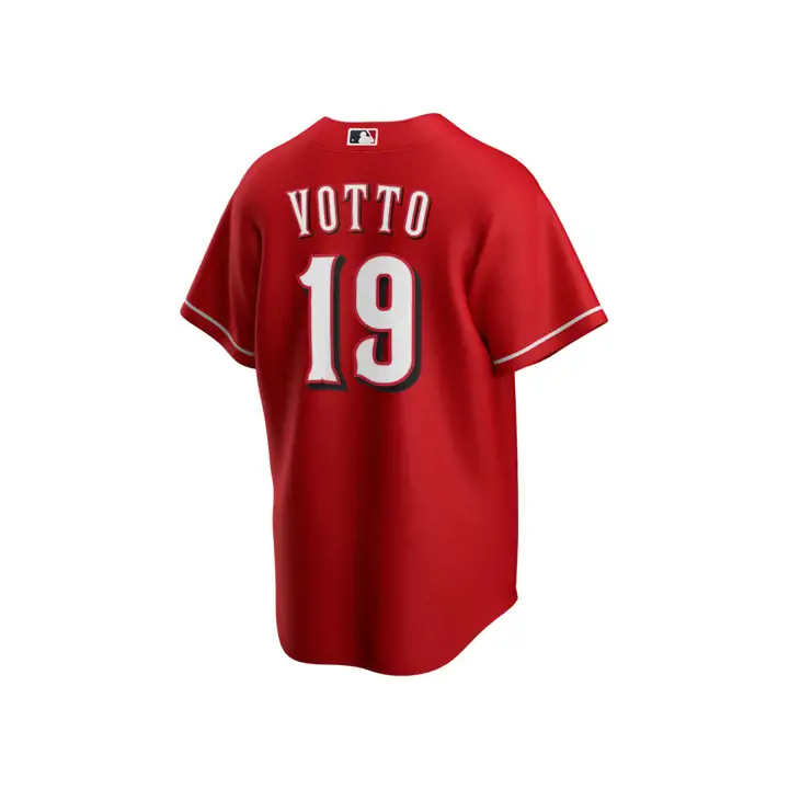 Maillot de joueur officiel réplique MLB des Cincinnati Reds Joey Votto