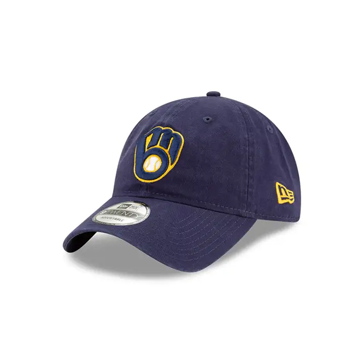 BREWERS MLB Casquette replica officielle 9Twenty GAME bleu marine