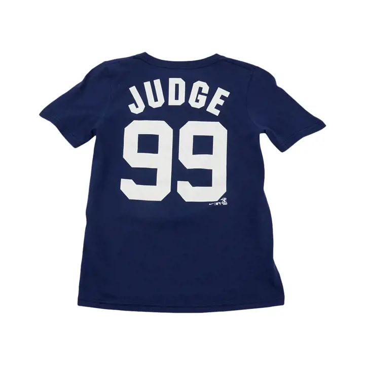 T-shirt enfant Yankees MLB Joueur N&N Aaron Judge marine