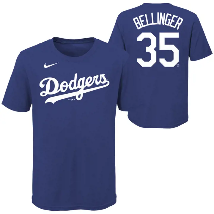 T-shirt Enfant DODGERS MLB N&N Joueur Cody Bellinger rbl