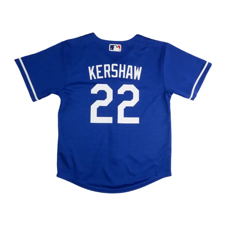 Maillot de joueur officiel MLB Jeunesse des Dodgers de Los Angeles Clayton