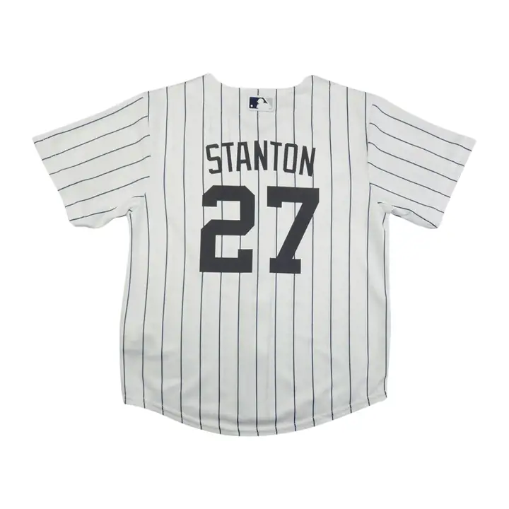 Maillot officiel de joueur des New York Yankees MLB pour jeune Giancarlo