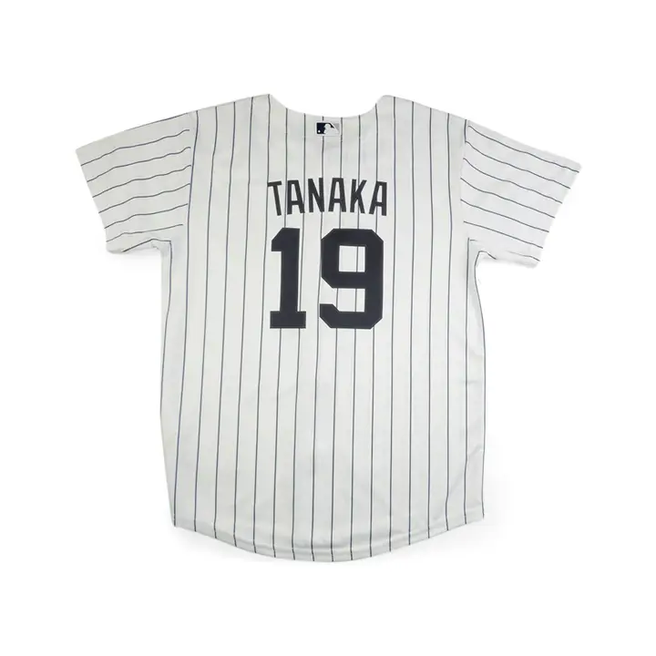 Maillot officiel de joueur Masahiro Tanaka des Yankees de la MLB pour jeune (blanc)