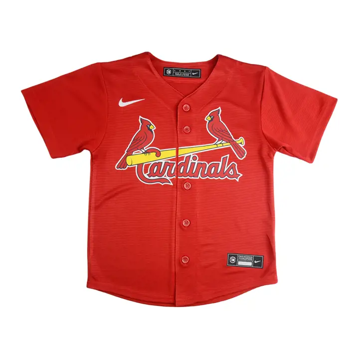 Maillot Rouge Officiel Vierge MLB Enfants St. Louis Cardinals