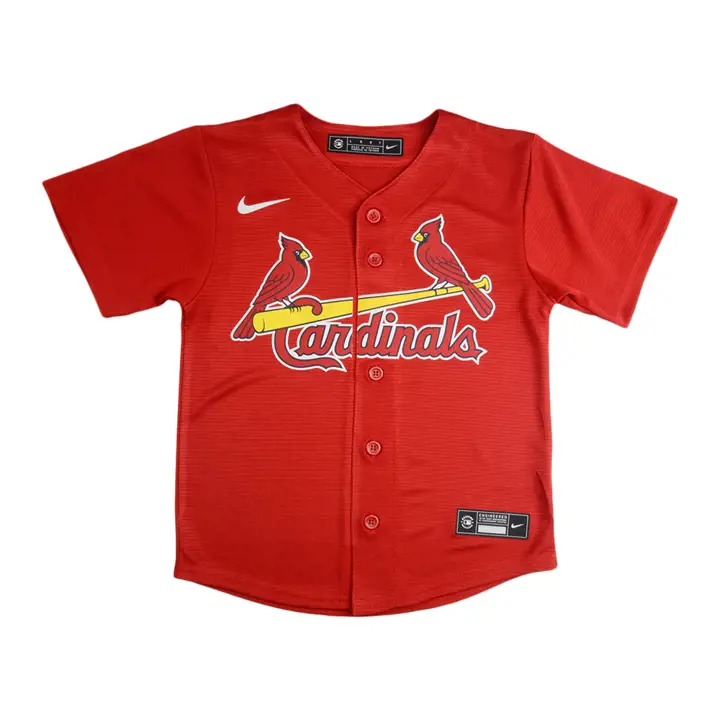 Maillot vierge officiel pour tout-petit MLB des Cardinals de St. Louis ROUGE