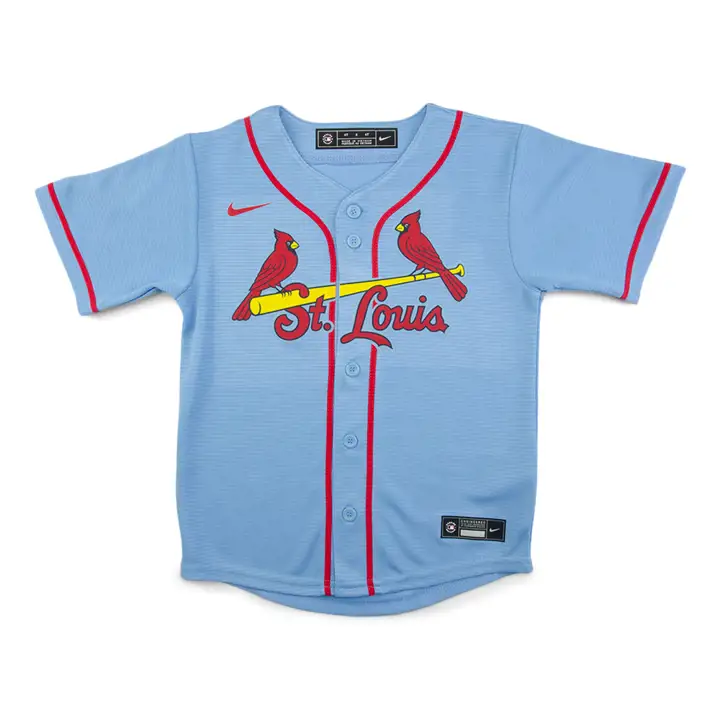 Maillot officiel vierge des St. Louis Cardinals MLB pour tout-petit, LBL