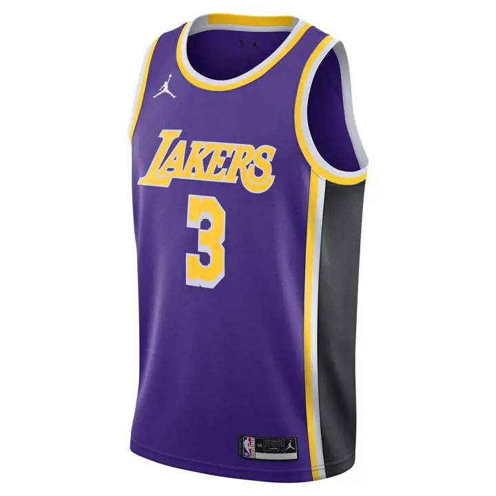 MAILLOT SWINGMAN LAKERS NBA ANTHONY DAVIS pur