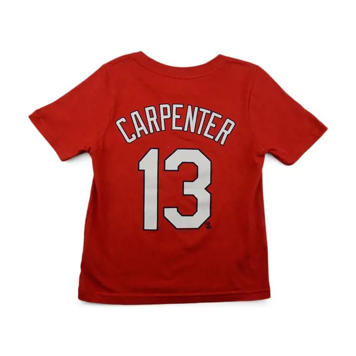 T-shirt Jeune Joueur N&N MLB STL CARDS Matt Carpenter rouge