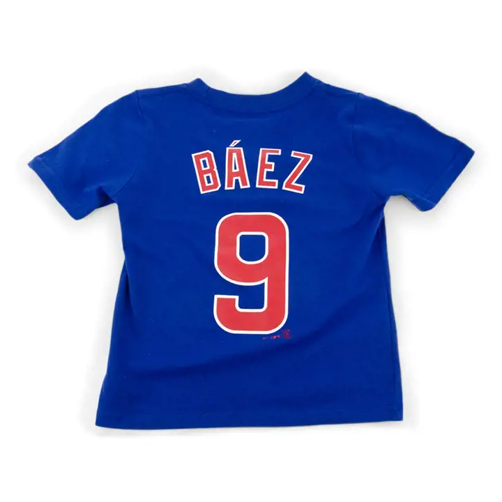 CUBS MLB T-shirt enfant N&N Joueur Javier Baez rbl