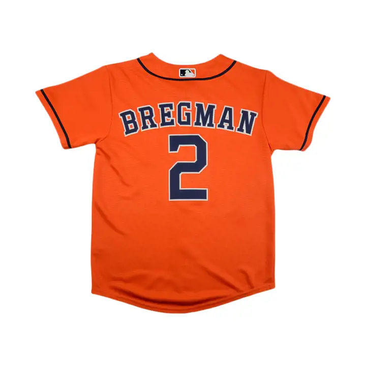 ASTROS MLB Maillot Officiel Jeune Joueur Alex Bregman ORG