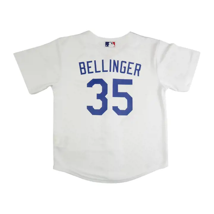 Maillot officiel de joueur Dodgers MLB Enfant Cody Bellinger Blanc