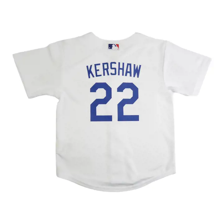 DODGERS MLB Maillot officiel de joueur pour tout-petit Clayton Kershaw W