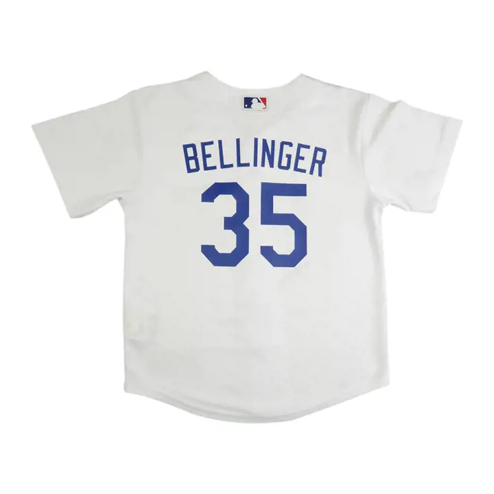 Maillot officiel de joueur Dodgers MLB Enfant Cody Bellinger Blanc