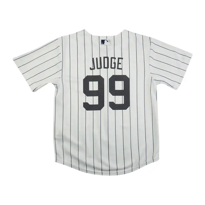 Yankees MLB Maillot Officiel Joueur Bébé Aaron Judge blc
