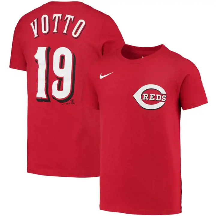 REDS MLB Youth T-Shirt N&N Joueur Joey Votto rouge