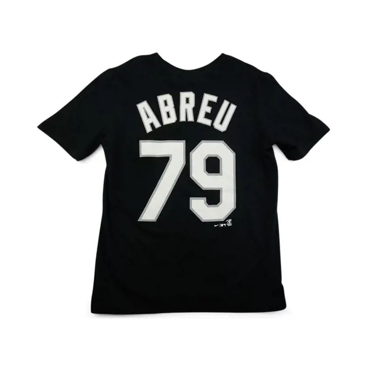 WHITE SOX MLB Tee pour jeune N&N Joueur Jose Abreu noir
