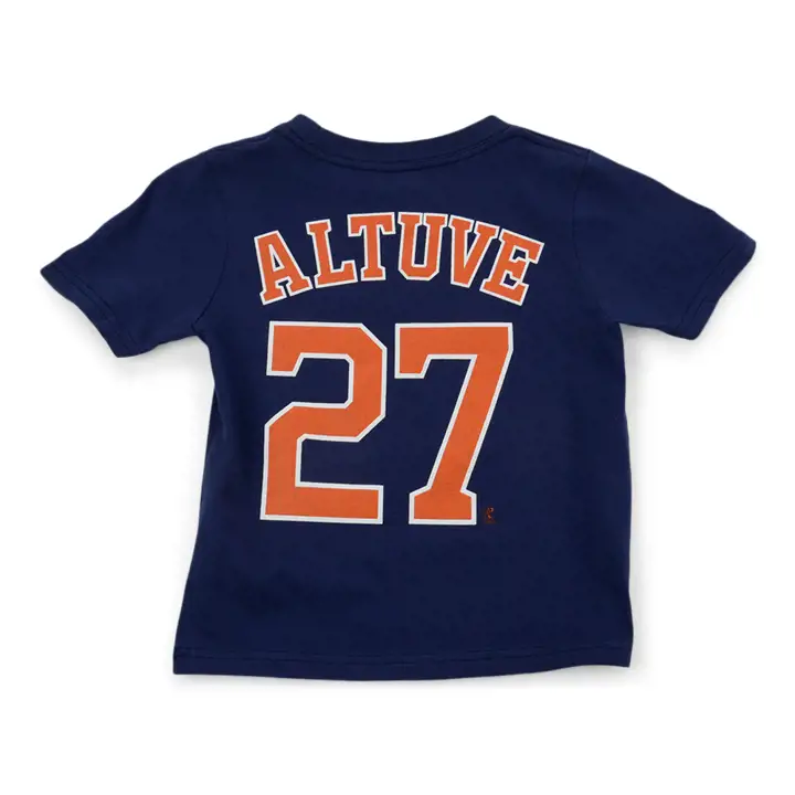 T-shirt enfant MLB ASTROS N&N Joueur Jose Altuve marine