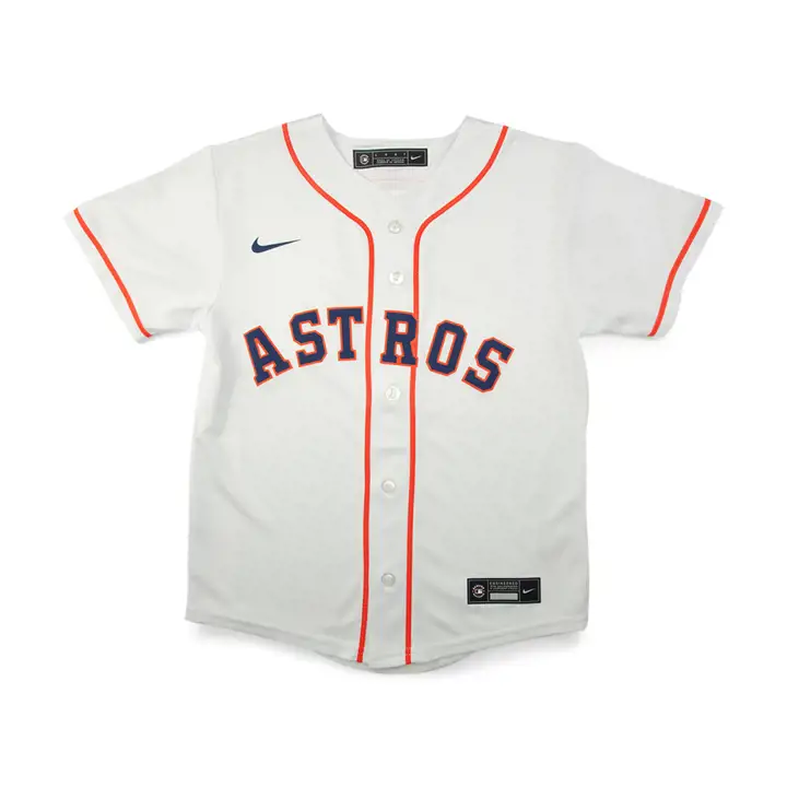 Maillot blanc vierge officiel ASTROS MLB pour jeune
