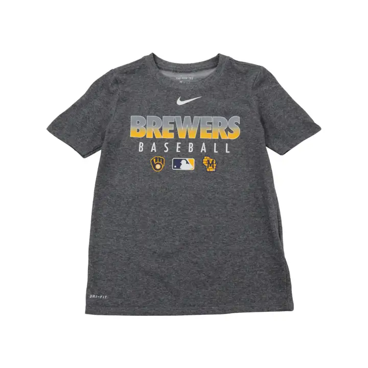 T-shirt de jeunesse Brewers MLB Early Work 20 anthracite