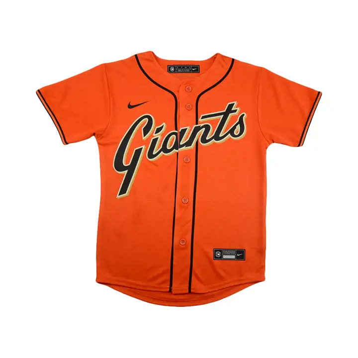 SF GIANTS MLB Maillot officiel vierge pour jeune org