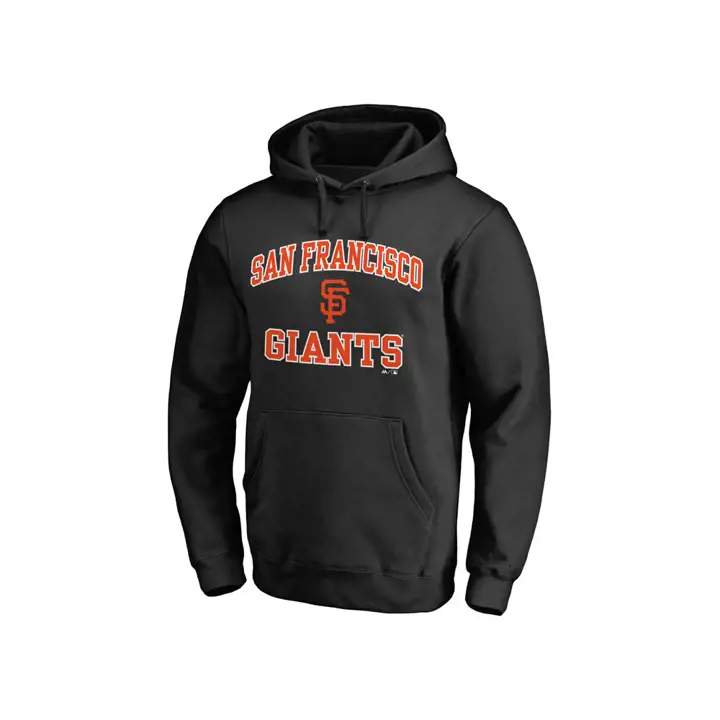 San Francisco Giants MLB Sweat à capuche Rookie Heart & Soul noir