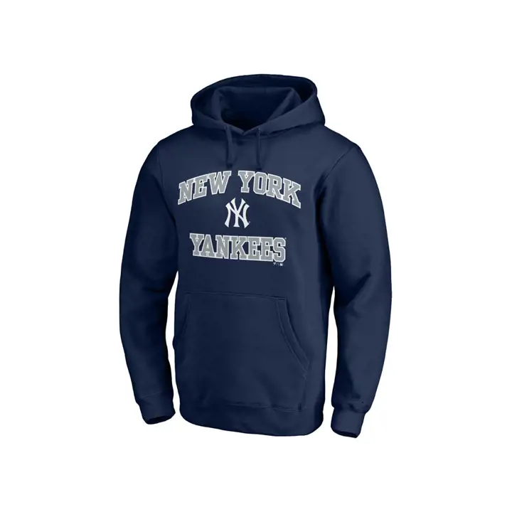 Sweat à capuche New York Yankees MLB Rookie Heart & Soul bleu marine