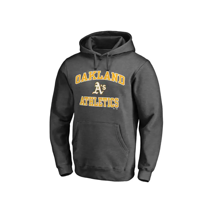 Oakland Athletics MLB Rookie Sweat à capuche "Heart & Soul" anthracite
