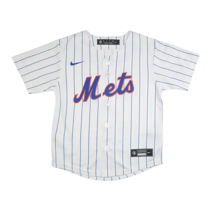 METS MLB Jeunesse Maillot Officiel Vierge blc