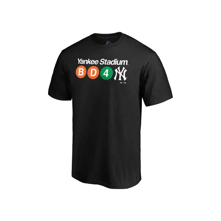 T-shirt MLB New York Yankees Mission Statement noir