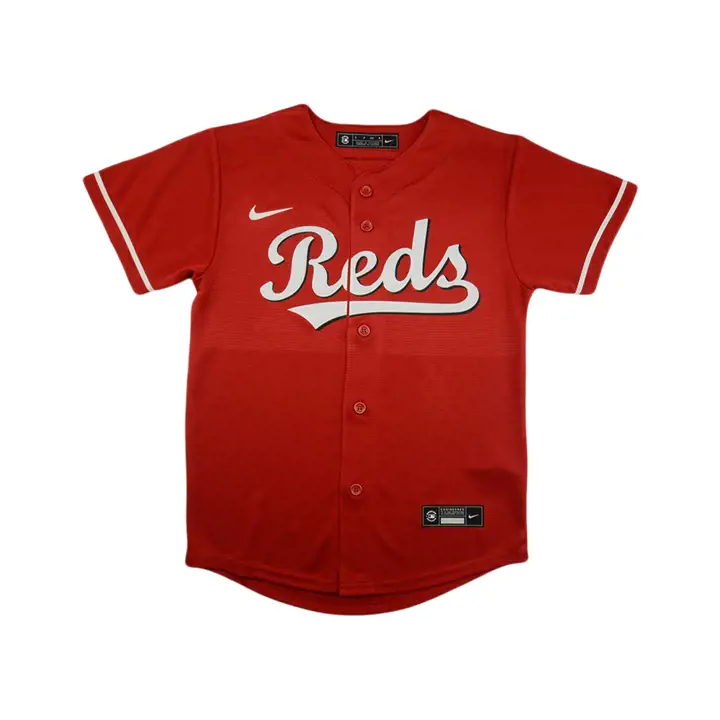 Maillot vierge officiel des jeunes REDS MLB rouge