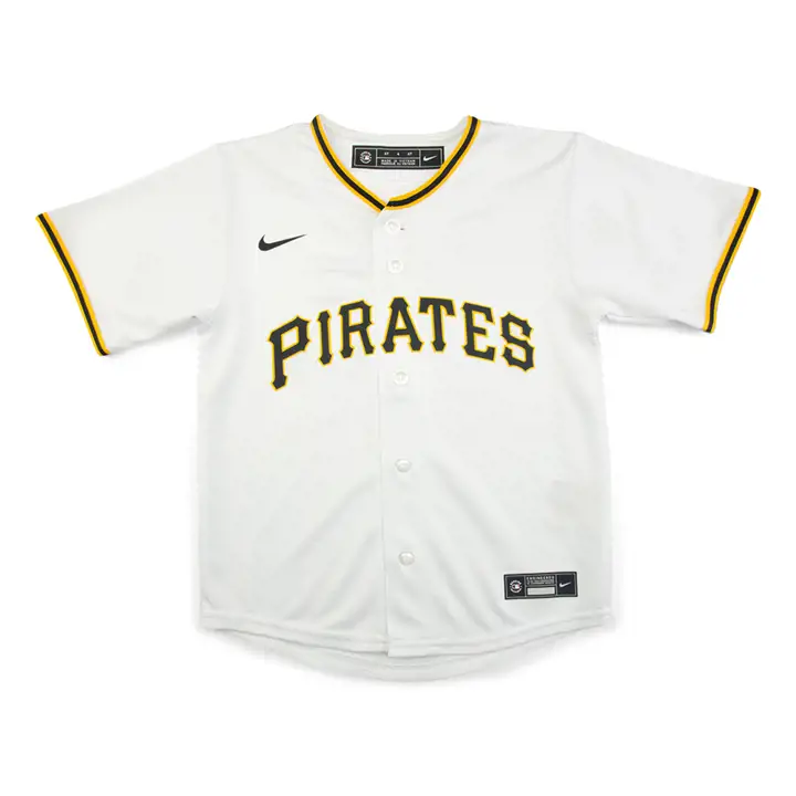 Maillot vierge officiel PIRATES MLB Youth blanc