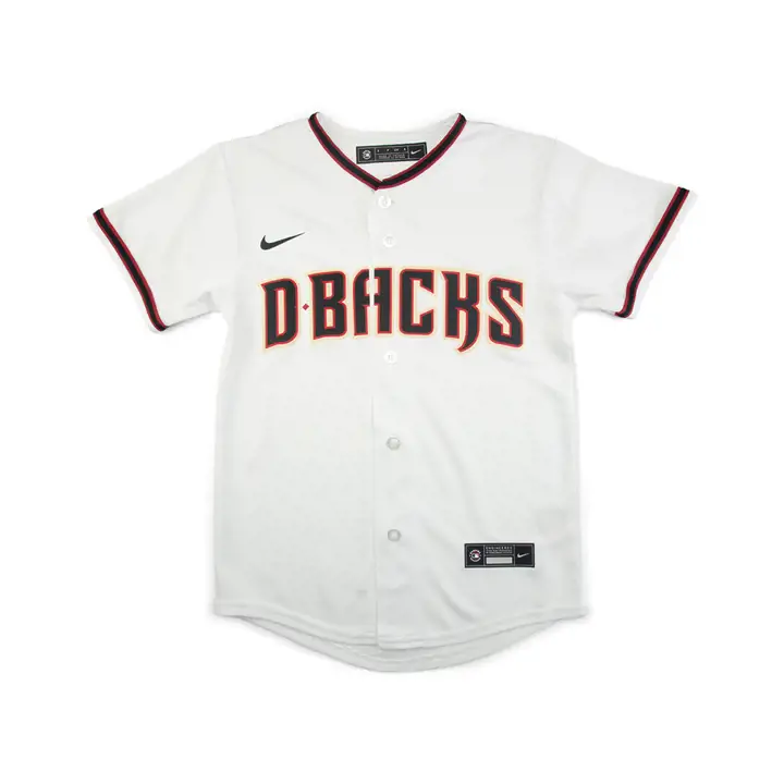 Maillot DBacks MLB Youth officiel vierge blanc