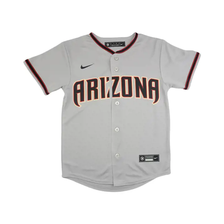 Maillot officiel vierge DBacks MLB pour jeunes (Gris)