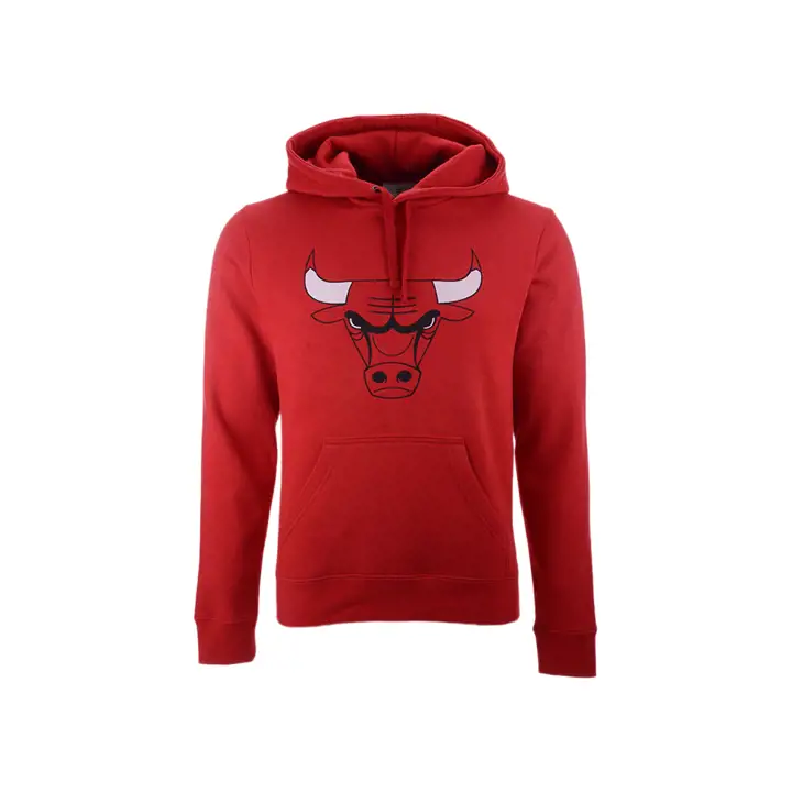 Chicago Bulls NBA Halpert Primary Logo Hoodie rouge