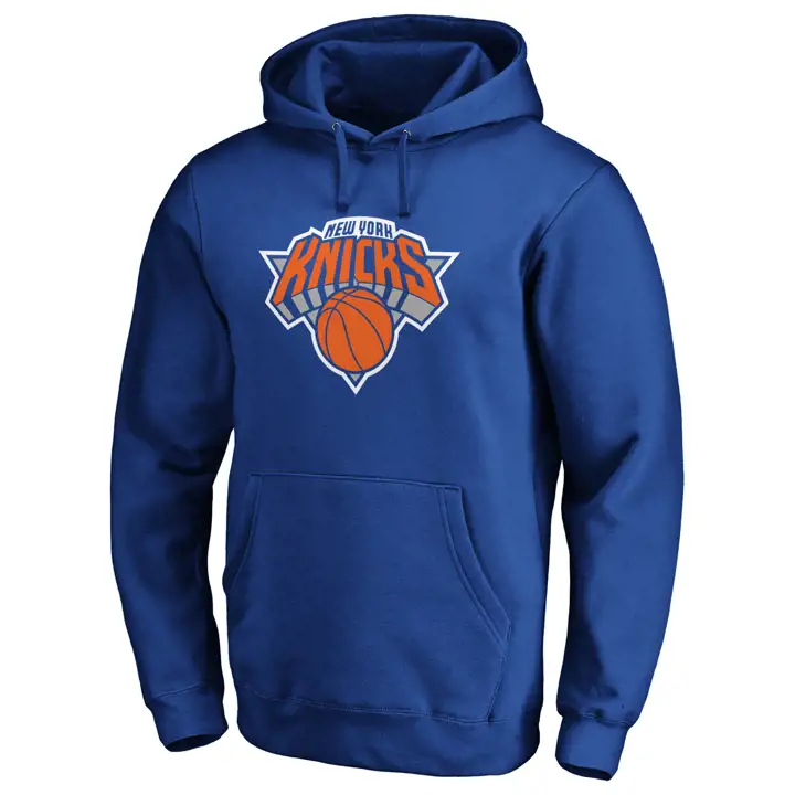 New York Knicks NBA Sweat à capuche Halpert Logo Principal bleu