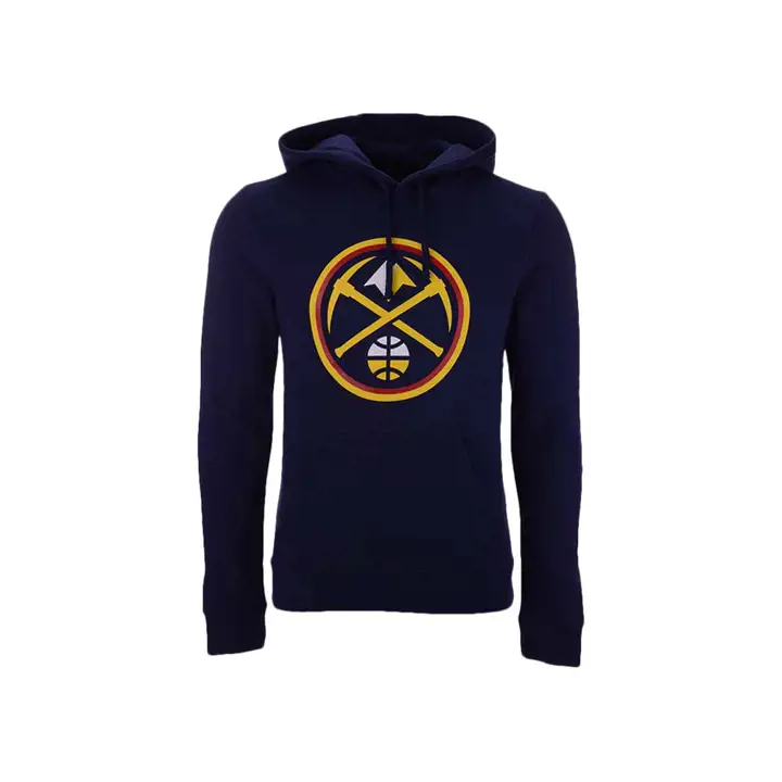 Sweat à capuche Denver Nuggets NBA Halpert Primary Logo bleu marine
