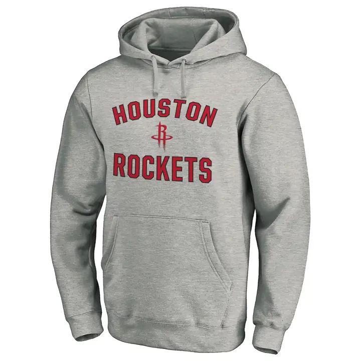 Houston Rockets NBA Halpert Heart and Soul Hoodie anthracite