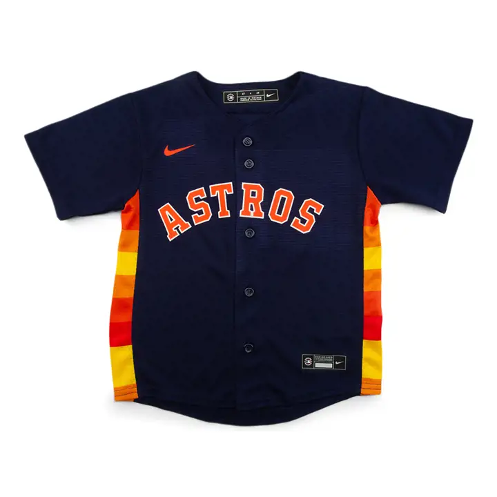Maillot vierge officiel ASTROS MLB pour enfants marine