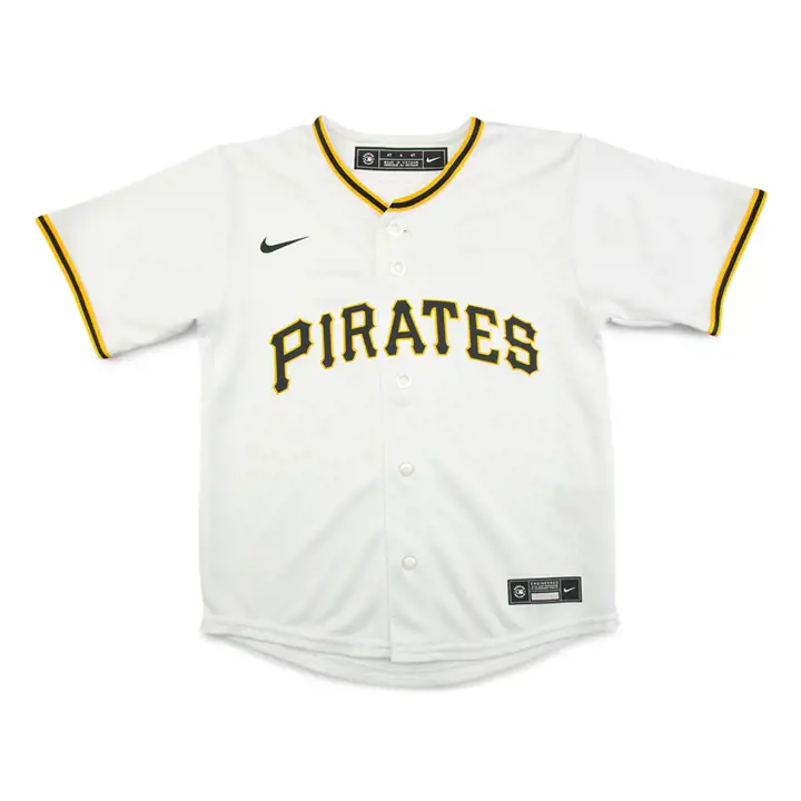 Pittsburgh Pirates MLB - Maillot vierge officiel pour tout-petit - Blanc