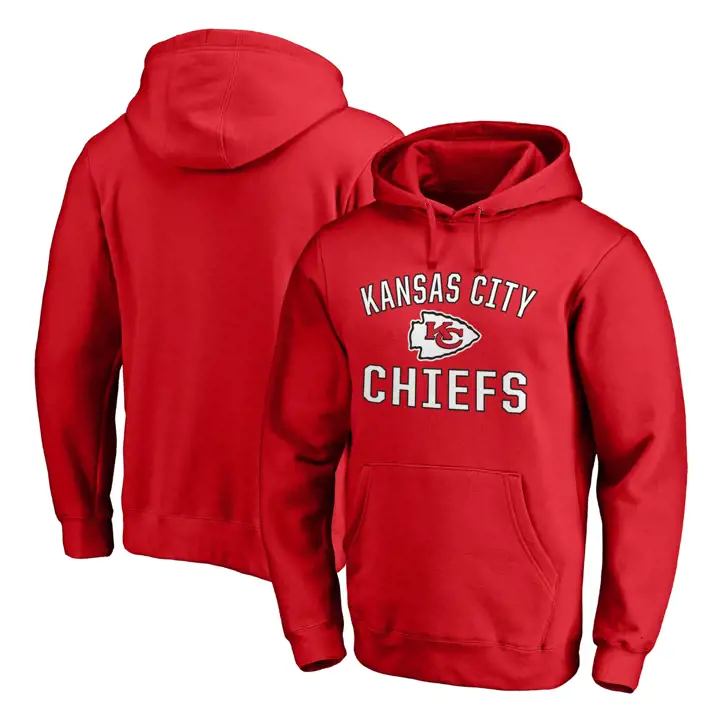 Sweat à capuche rouge NFL Kansas City Chiefs Arch Victory