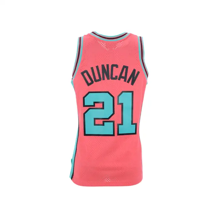 Maillot Swingman Collection Reload NBA des Spurs Tim Duncan ROSE