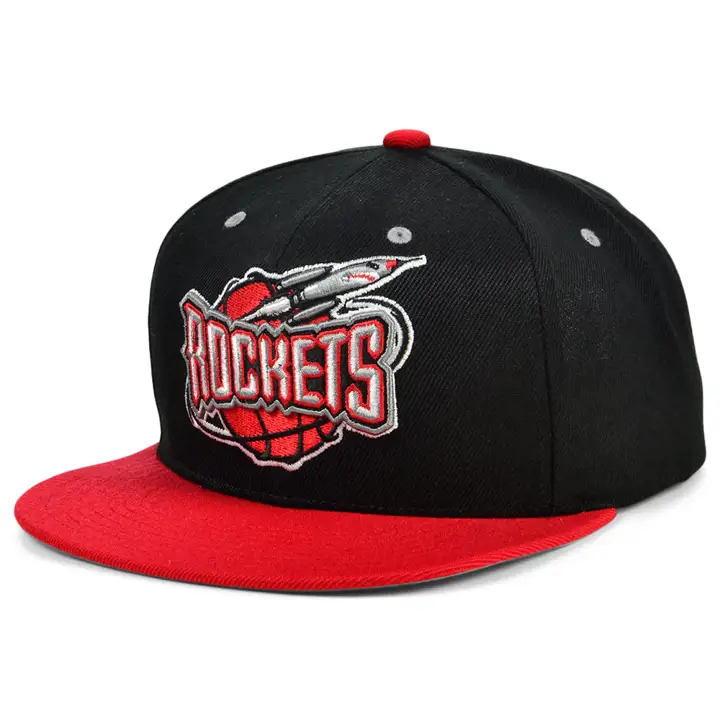 CASQUETTE SNAPBACK HOUSTON ROCKETS HWC THE REMIX NOIR/ROUGE