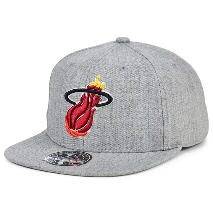 MIAMI HEAT HWC TEAM HEATHER AJUSTÉ GRIS H.