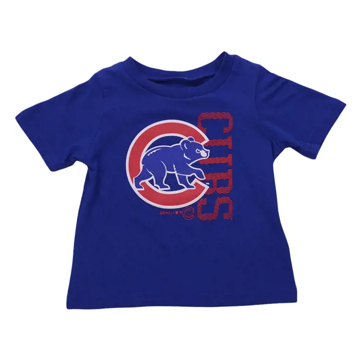 T-shirt mascotte bébé enfant MLB des Cubs de Chicago 20 rouble