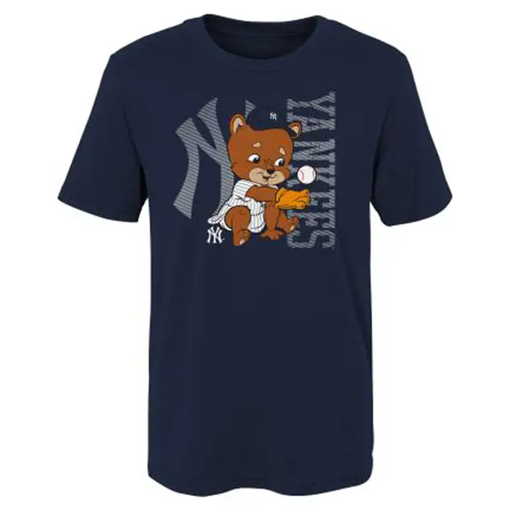 T-shirt Bébé New York Yankees MLB Mascotte Marine 20