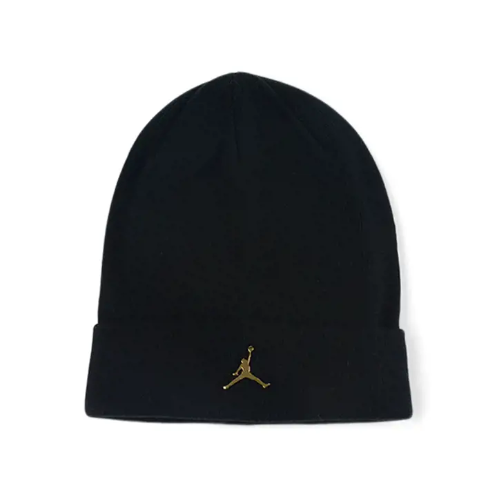 Jordan Bonnet à revers Metal JM noir
