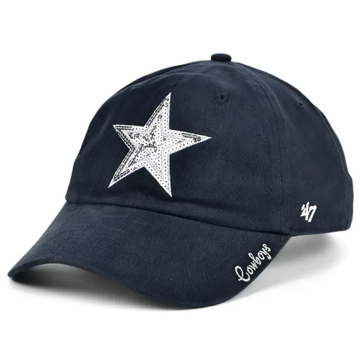 COWBOYS NFL Casquette femme Sparkle 47 Clean Up marine