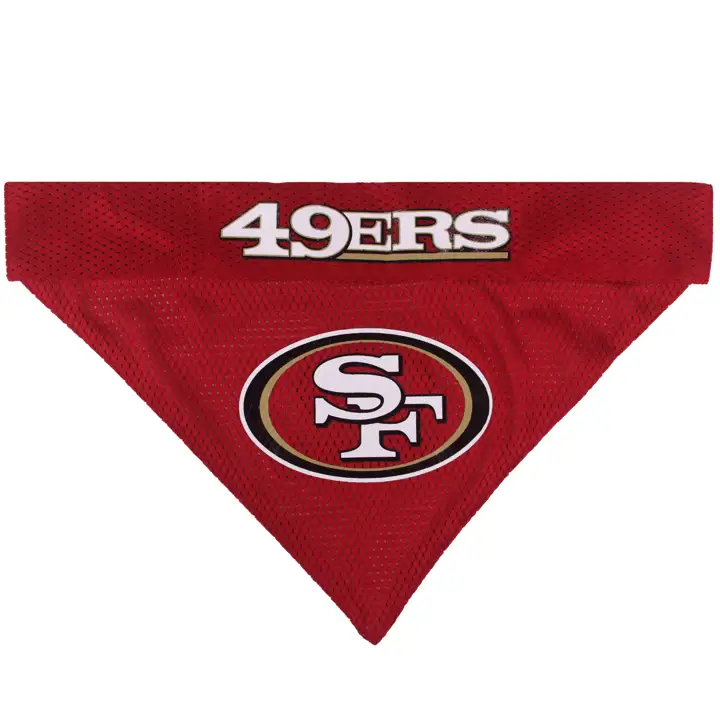Bandana réversible pour animaux de compagnie San Francisco 49ers ast