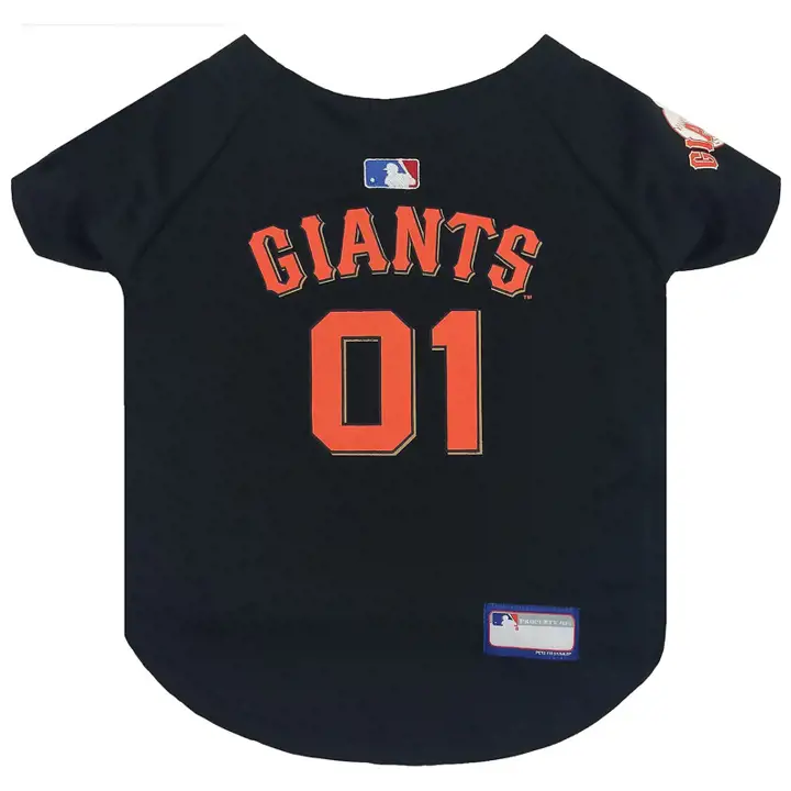 Maillot pour animaux de compagnie des Giants de San Francisco